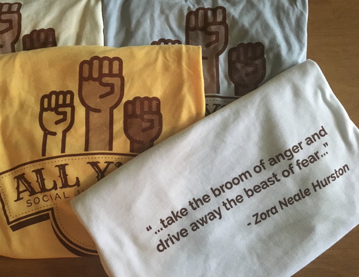 AllYallEdu's tweet photo. “...take the broom of anger and drive away the beast of fear...” -Zora Neale Hurston

All Y'all Social Justice Series 
a free professional development experience for all y’all 

Register: https://t.co/Oughs1x2Cc (only a few spots left) 

#AllYallEdu https://t.co/gkd92K9rm5