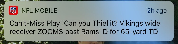MattyMobileNFL's tweet photo. Here are just two of the many wonderful team alerts that you can expect from #NFLMobile. Download the app on your smartphone or wireless tablet today! https://t.co/D1SM1CXCVX