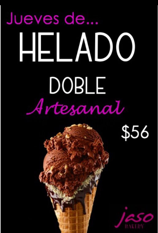 Ve por tu helado doble!!!
