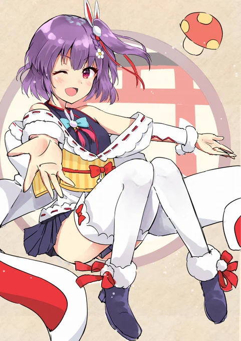 ラフだけど天神子兎音ちゃん! #ことね教 