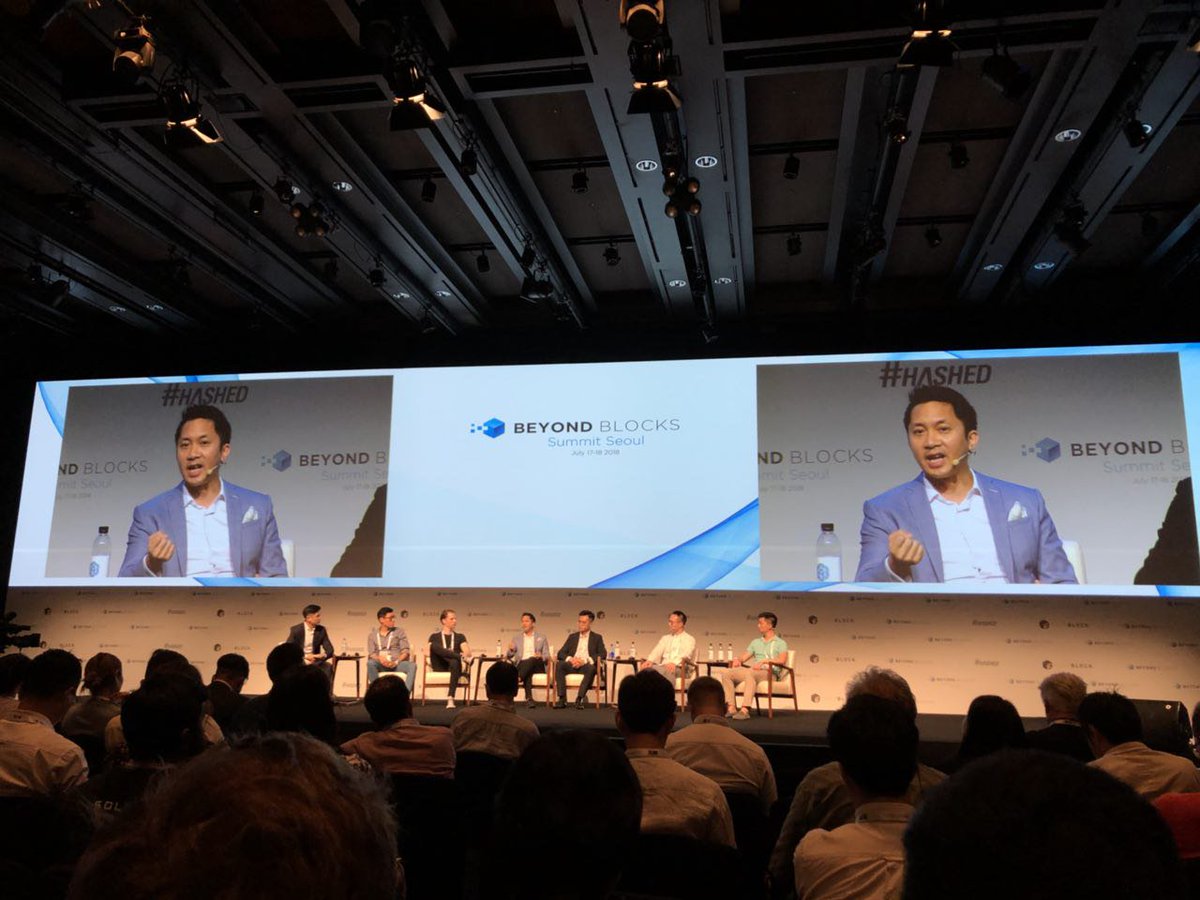 Here is another snapshot of our experience at the Blockchain Week Korea. #Hashed #KoreaBlockchainWeek