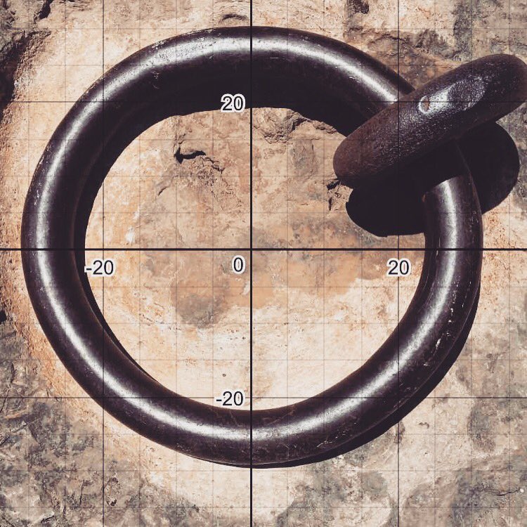 ArtOfMathEd's tweet photo. An old docking ring at the lighthouse in Big Tub harbour in Tobermory. Can you estimate the equation of the circle? #ArtOfMath #FathomFive https://t.co/ecgkozIgwQ
