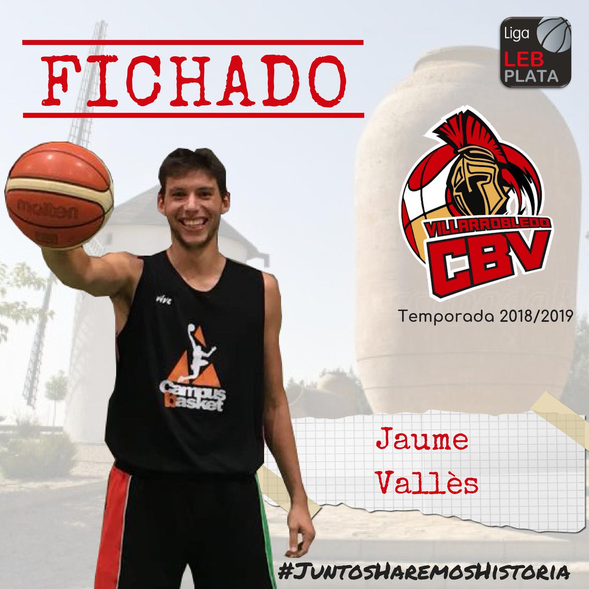 Webesport's tweet photo. #NotiWE Baloncesto, LEB Plata. El ala-pívot mallorquín Jaume Vallés ficha por el Villarrobledo. https://t.co/VYqUZRxF6E