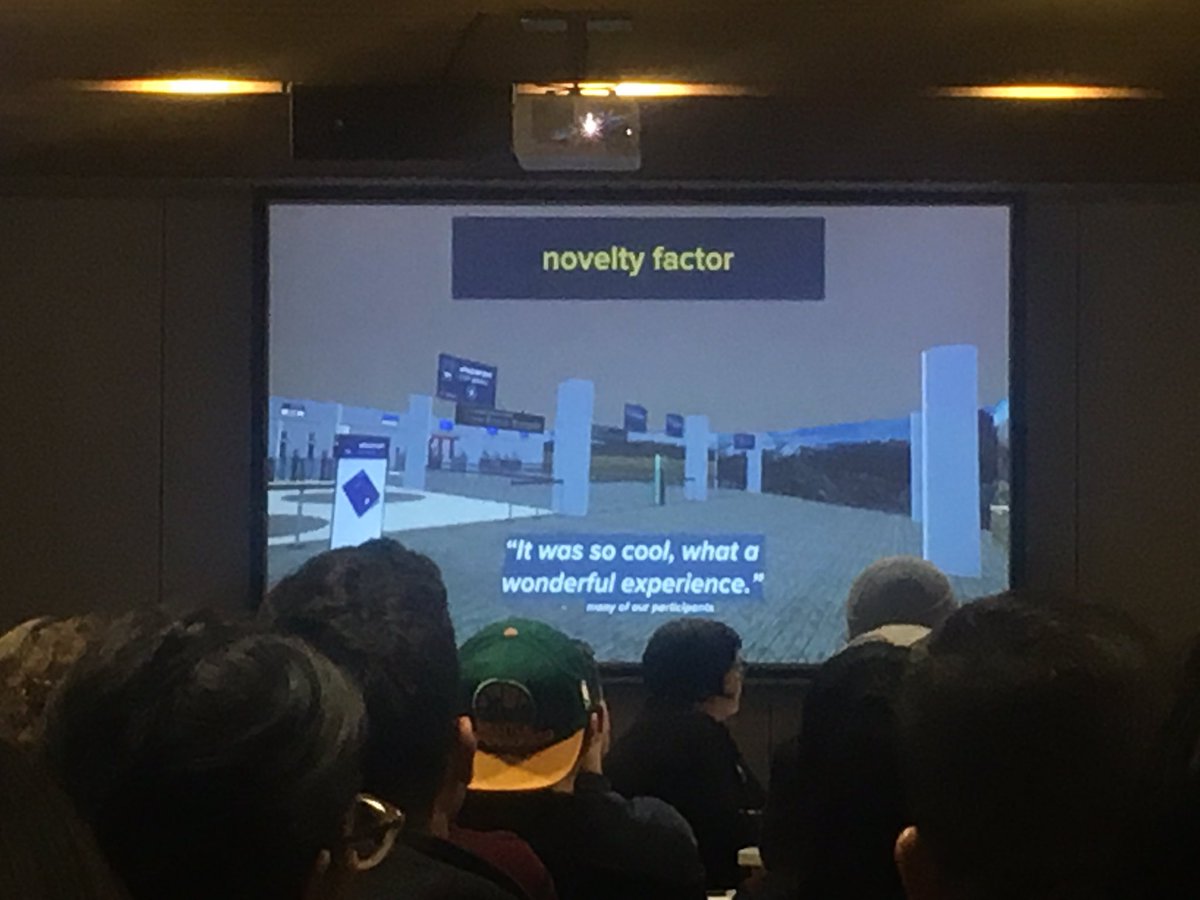 jUXposition's tweet photo. New biases of VR user testing - novelty &amp; performance anxiety - did I get it right? Sickness! Getting dizzy &amp; motion sick using VR - fascinating stuff @1yvonnetse  @uxhomegrown https://t.co/hWMBynqzzo