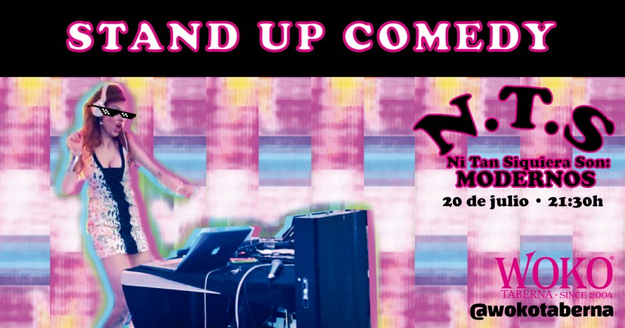 WokoComedyClub's tweet photo. Viernes 20 #Nitansiquiera son MODERNOS #StandUpComedy NTS #AlanRaulGarcés, @ilich_flores #GaryWallace @TheOneJayMorris #AngelJaramillo #DanielaInurreta Lo mejor de la comedia en Woko entradas @AtrapaloMexico  https://t.co/KTb4qjJM0X . #Comedia #Palabra #condesa #cdmx https://t.co/MO670yPcP1
