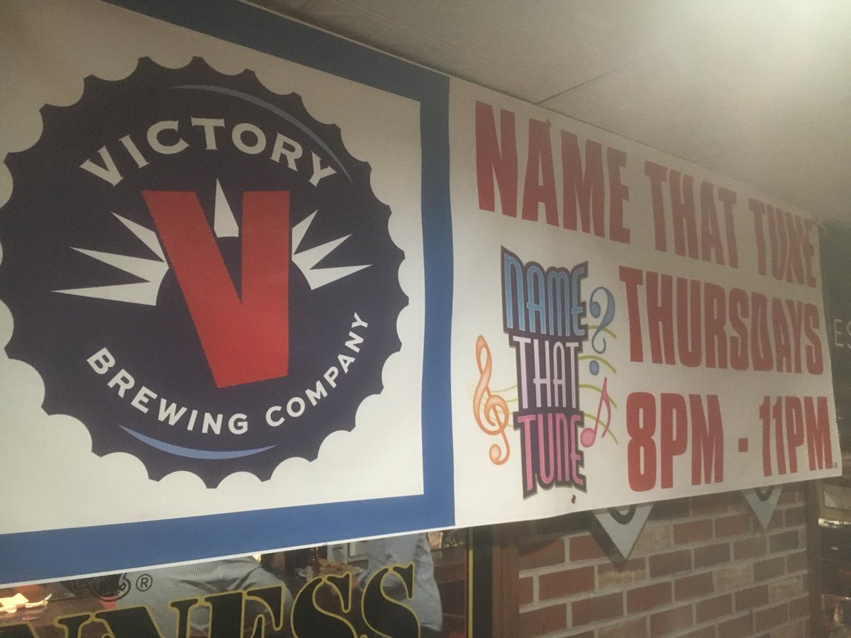 Victory_NorthNJ's tweet photo. NAME THAT TUNE @StationGarwood tonight at 8! Come on down and Taste Victory! (Even if you don’t win) https://t.co/QKJfLByMqm