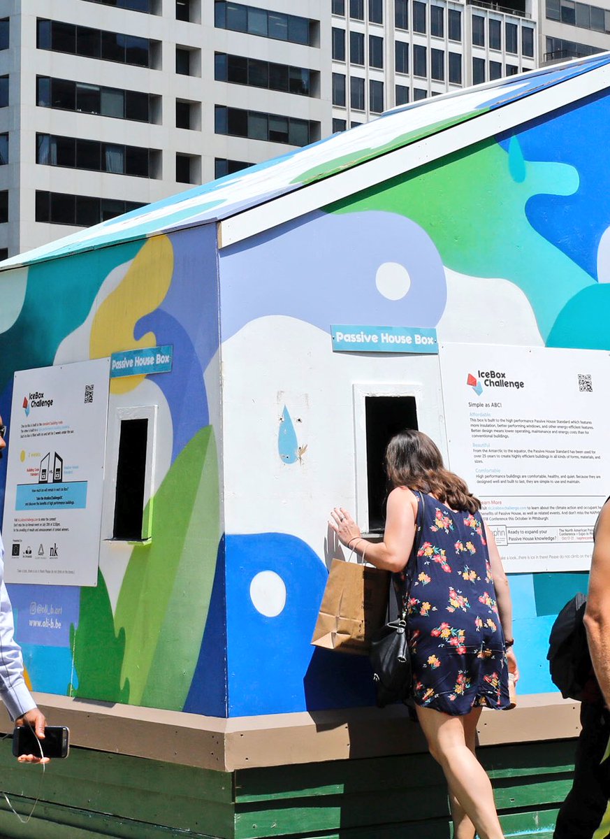 Why doesn’t the Passive House Box need to turn on the air conditioning?

Because it’s not a “fan” 😂😂 AND because it’s air tight thanks to @SIGA_USA air sealing tapes!

#IceBoxChallengeDC #iceboxhumor #takethechallenge #FarragutSquare #buildingscience #passivehouse