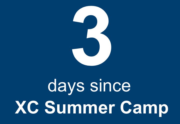 XC Camp Countdown (@camp_xc) on Twitter photo 