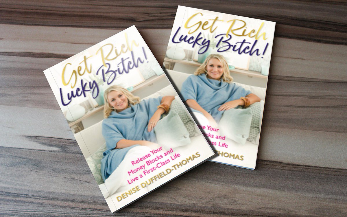 DeniseDT's tweet photo. Want my subliminal money mantra meditation? It's one of the bonuses on offer when you pre-order the new Get Rich, Lucky Bitch! Grab your copy at https://t.co/TK50iWGrh8 #getrichluckybitch #grlb https://t.co/4POheOc3sN