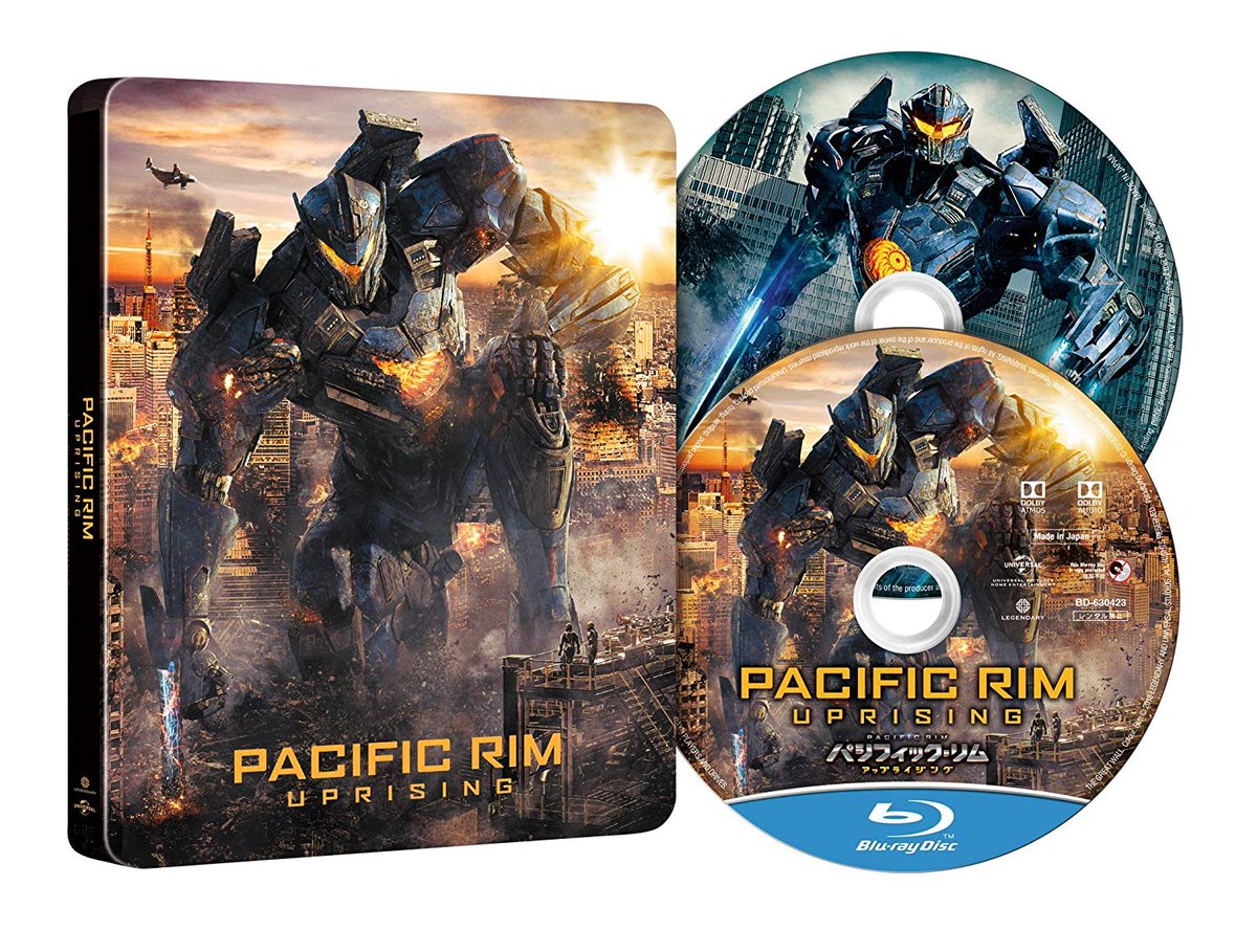 suchibucom's tweet photo. [Pre-order] #PacificRimUprising Blu-ray steelbook (AmazonJP exclusive) | Release date Oct. 11 https://t.co/1W3D5sSz2j via @ https://t.co/sX5pw2KmTW