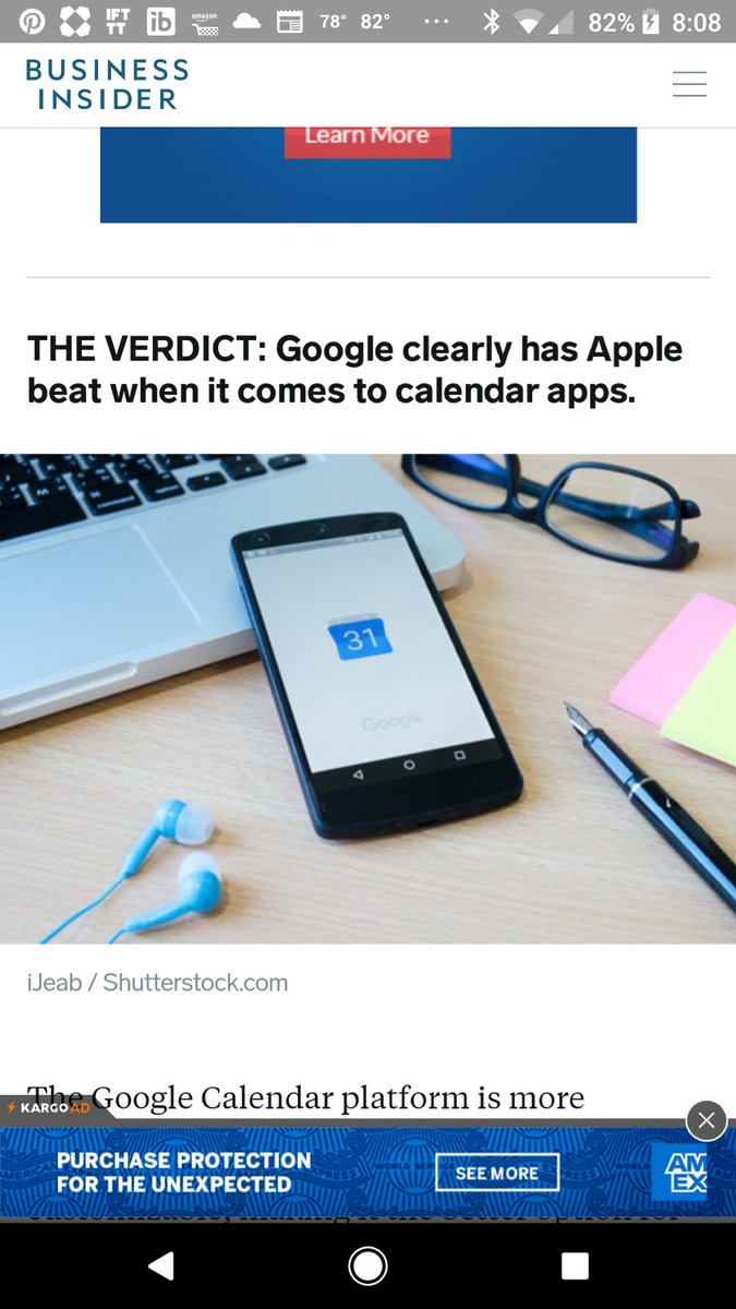 Google calendar recommended over Apple? I've known this for quite a while. It's good to have others publish this opinion....