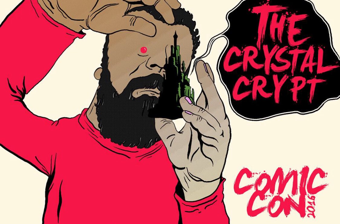 ShahabZargari's tweet photo. Hereโs a throwback to the 2016 #SDCC film festival poster for #CrystalCrypt by @Mrwalken. #tbt #throwbackthursday #illustration https://t.co/mJeS5CIOIx