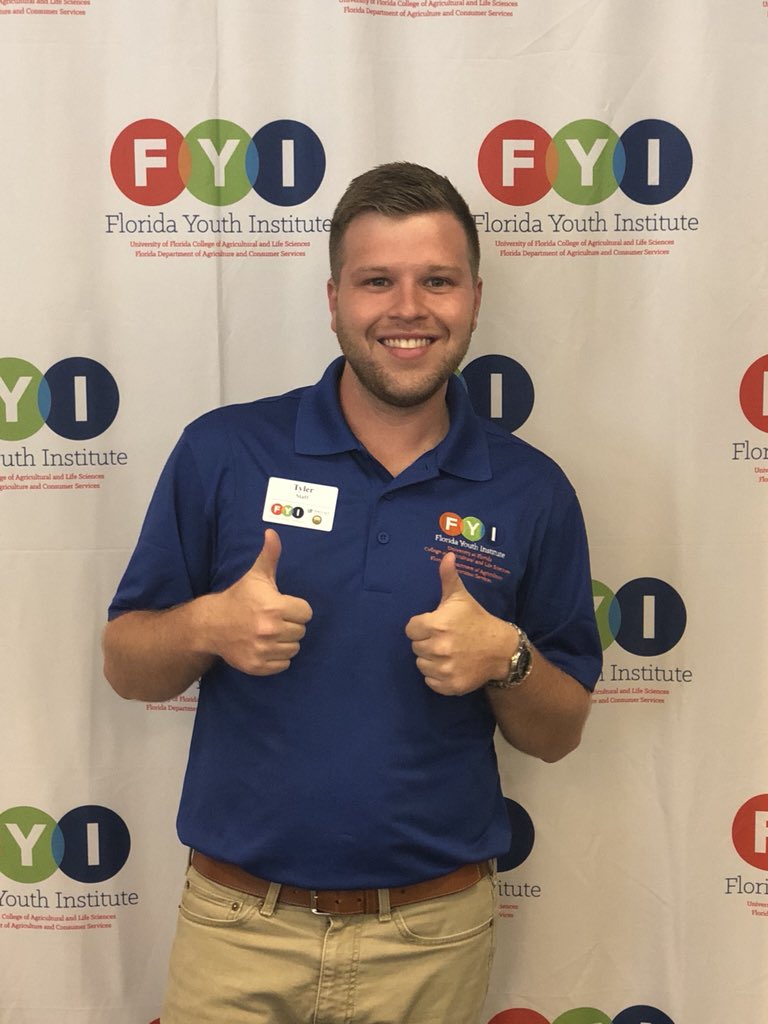 Tyler__DAngelo's tweet photo. I have had the pleasure this week helping with @WorldFoodPrize, @thenextnorm at the Florida Youth Institute, glad to share week 1 with such young and talented HS students solving #GlobalFoodInsecurity challenges @UFCALS #FYI18 https://t.co/zj5yQ36Ev4