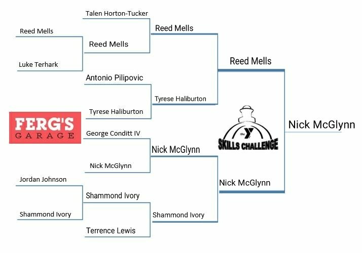 CapCity_League's tweet photo. The big man brings it home! @nickmcglynn35 takes the first ever Cap City Skills Challenge, brought to you by @FergsGarage 

The @DrakeBulldogsMB forward comes from behind in the finals to top @ReedDollazTMG and complete the championship run! https://t.co/kzBnJYTe3G