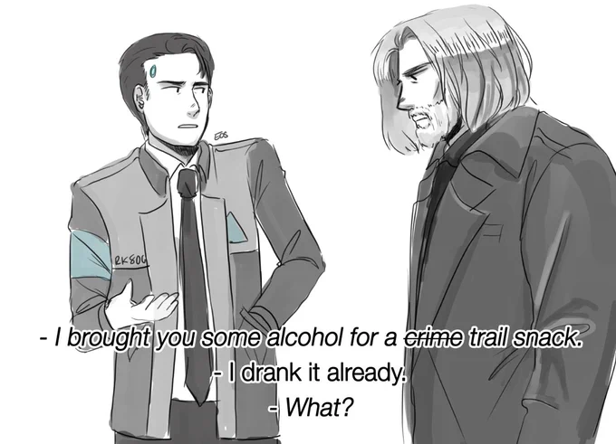 #DetroitBecomeHuman and Parks and Rec : a concept p.3 
