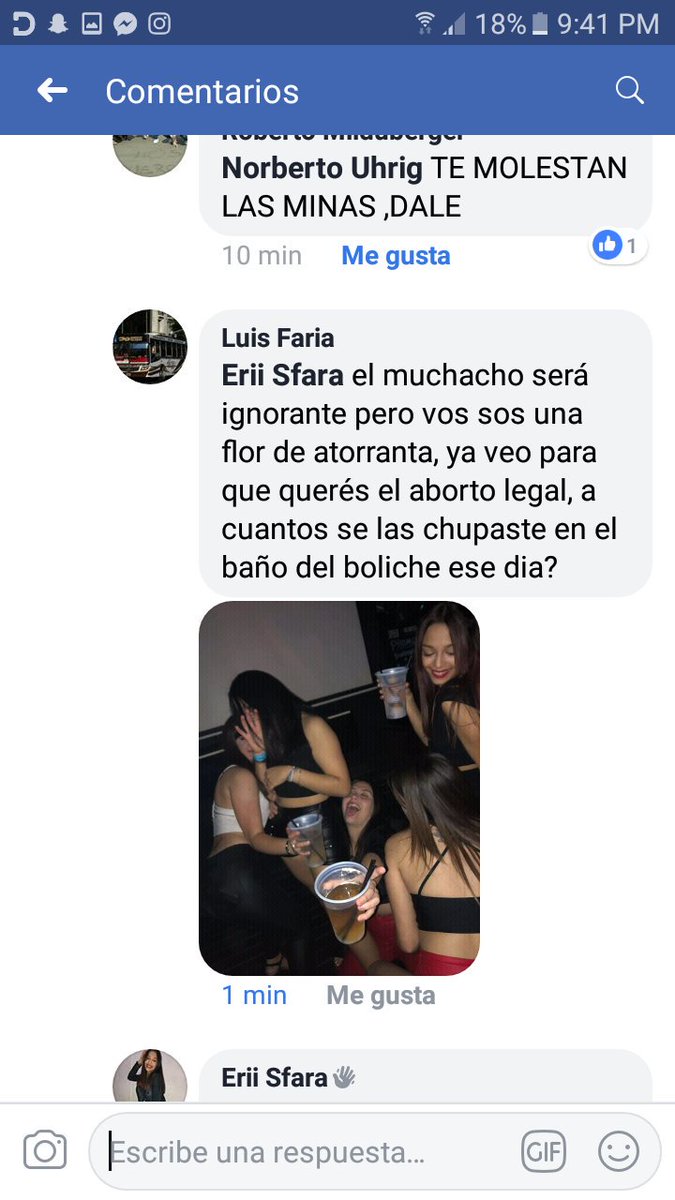 erikasfara's tweet photo. Ayudenme a escrachar a este machito que esta publicando fotos mias sin mi consentimiento, amenazandome e insultandome. https://t.co/qrX248qfpn