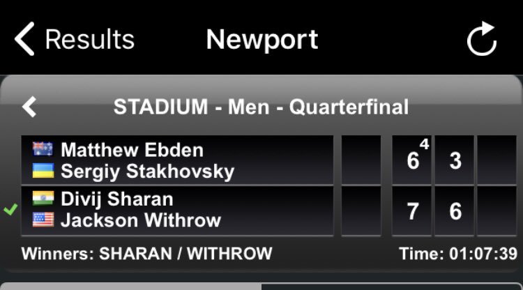 Divij Sharan tweet media