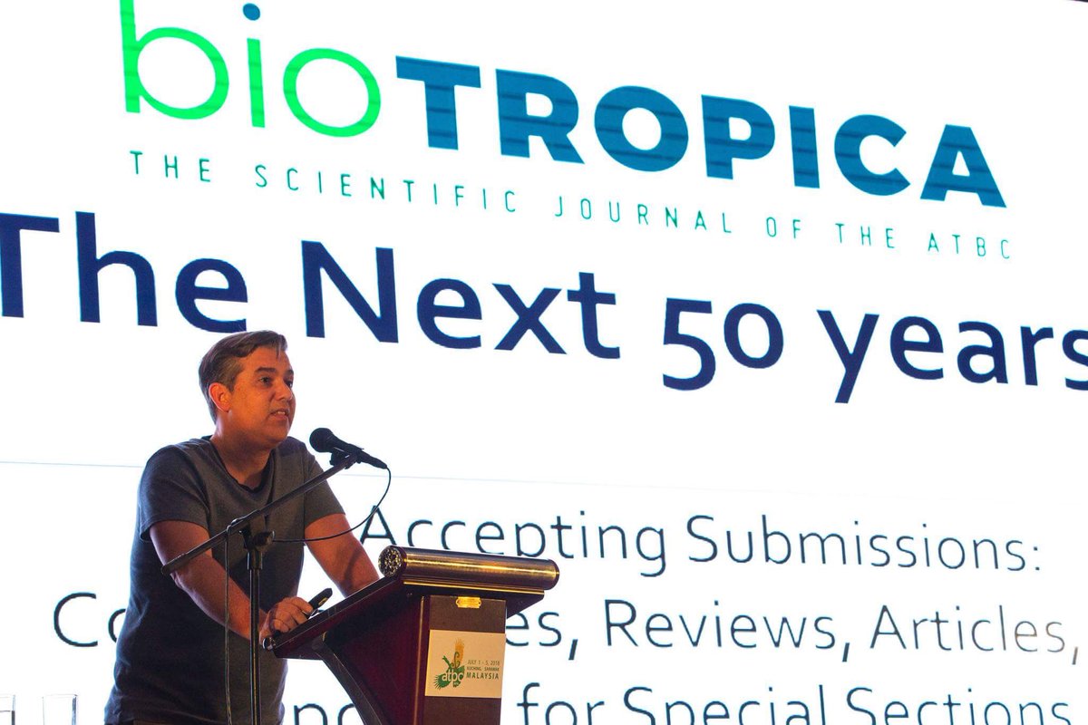 Biotropica's tweet photo. 50 is the new 50. #atbc2018 https://t.co/S8nqXy7kyk