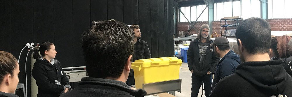 productivityimp's tweet photo. #henrysgingerbeer  #saputodairy #northparkesmines #elphinstone great day at the SWE followed by a tour of Henry's Ginger Beer. #lean #tasmanianreadytodeliver https://t.co/K2GnVzIuw5