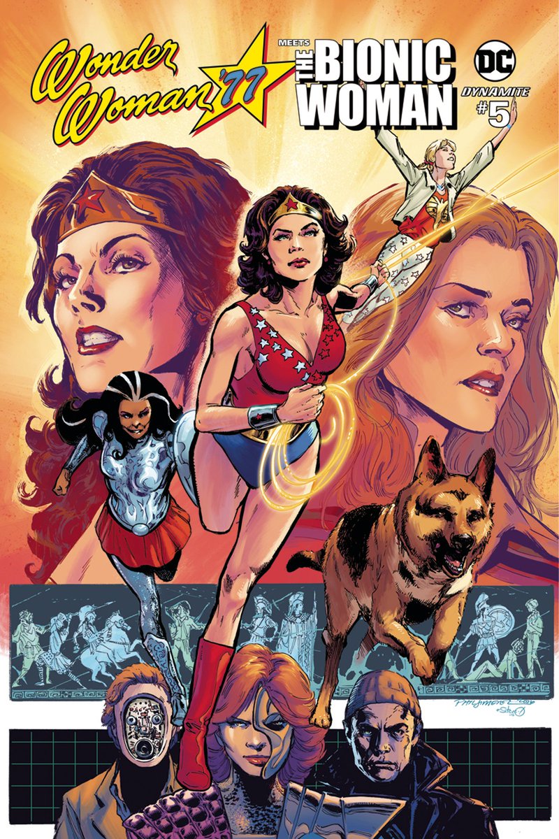 Later on Wonder Woman '77 Meets the Bionic Woman #5 Wonder Woman took the reformed Carolyn to Paradise Island, where she took the name Nubia, Commander of the Amazons.