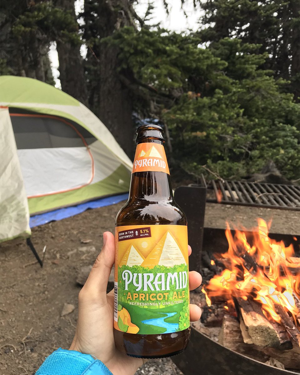 PyramidBrew's tweet photo. We love PNW summers. Our Apricot Ale is a summer must with Washington Apricot season in full force from June to August. This unfiltered wheat ale is full of big apricot notes, with a foundation of PNW fruits that we love so much. #PyramidBrew https://t.co/6yp0seosJO