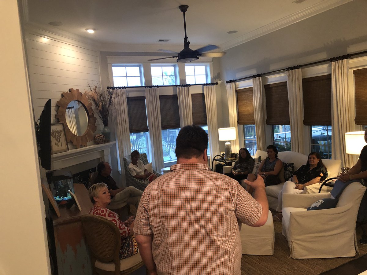 preston4progres's tweet photo. Just left a great Meet & Greet in Carolina Park. These neighbors are fired up and ready to #GOTV !! #scpol #sc112 #prestonforprogress https://t.co/5W0IH93MHP