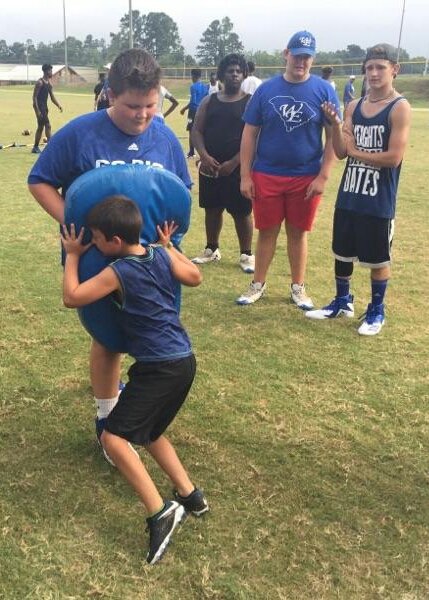 Proud to have the future of Blue Devil football on campus this week! <a href="/WillistonElkoFB/">Blue Devil Football</a>