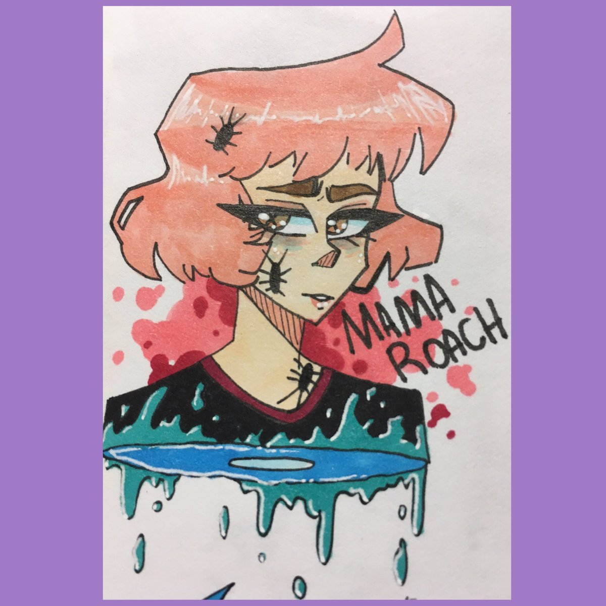 artyxvx's tweet photo. I made some fan art for some people π€ππ#fanart #falloutboy #gorillaz #roachcult https://t.co/z2RVPkdjSm