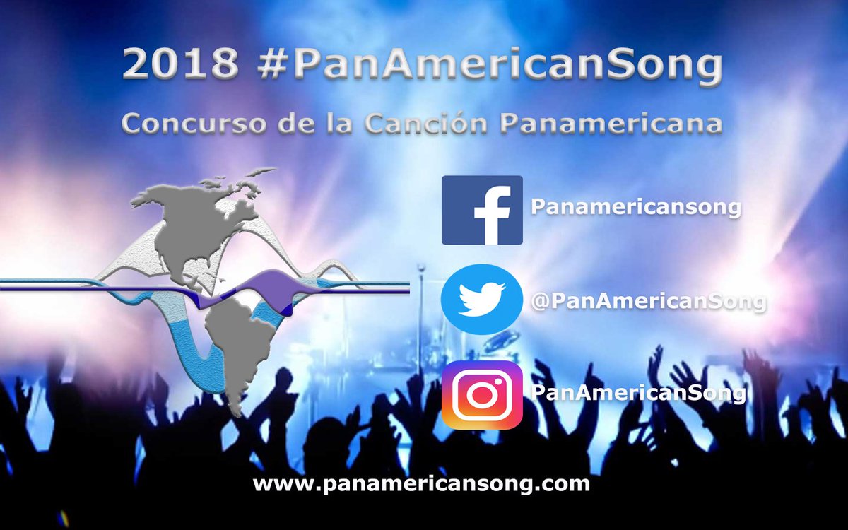 PanAmericanSong's tweet photo. The 2018 @PanAmericanSong Contest voting had been extended to July 25th!
Vote for your favourite songs at https://t.co/t5T0PXshqh https://t.co/a3z7U9LSds