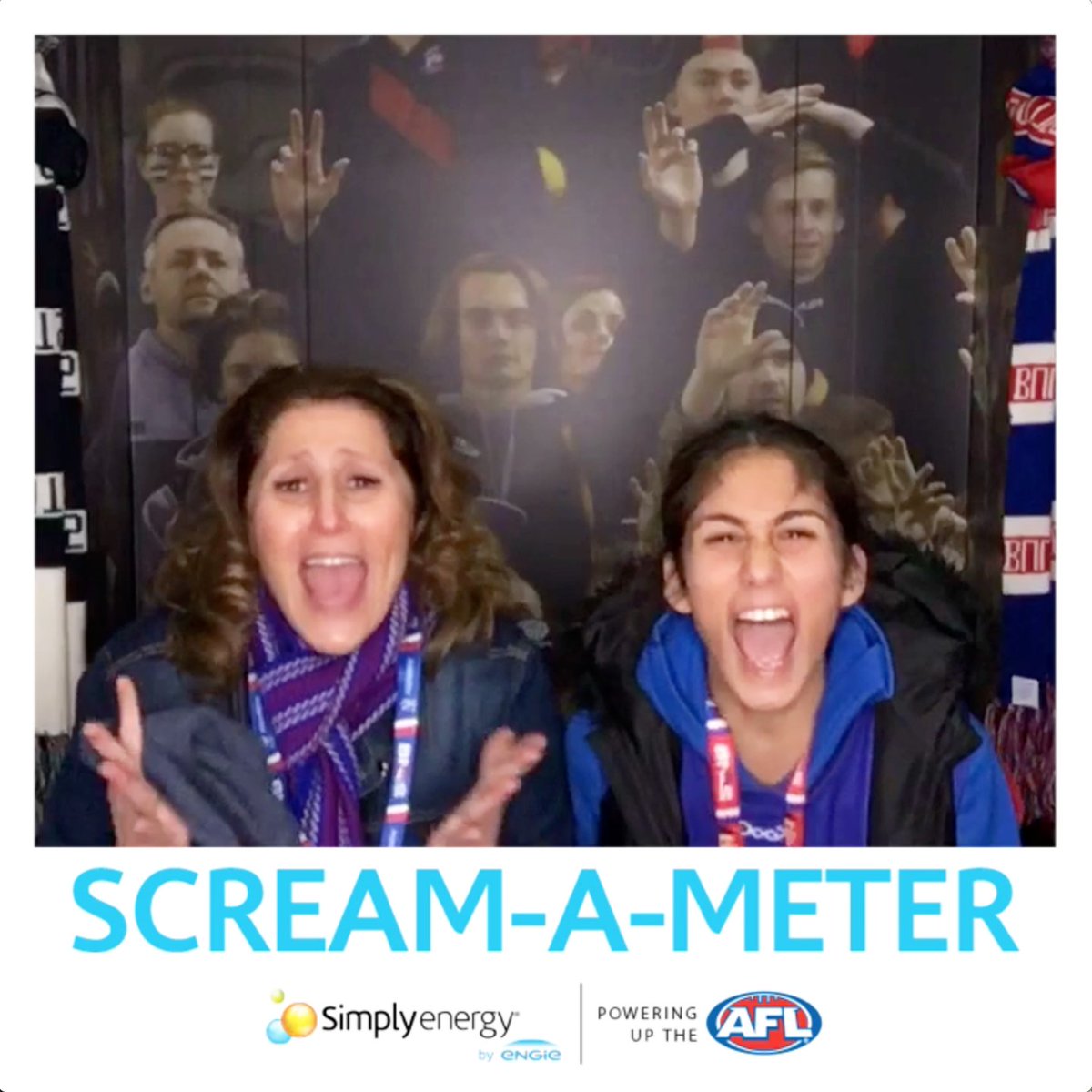 ENGIE_AU's tweet photo. Tigers or Bombers, Saints or Dockers, Blues or Hawks - we love the energy you generate for your AFL team! Show your passion at our #ScreamAMeter at @EtihadStadiumAU this weekend.

Find us at Internal Concourse 3, immediately inside Gate 3 https://t.co/BTYg0U0THj