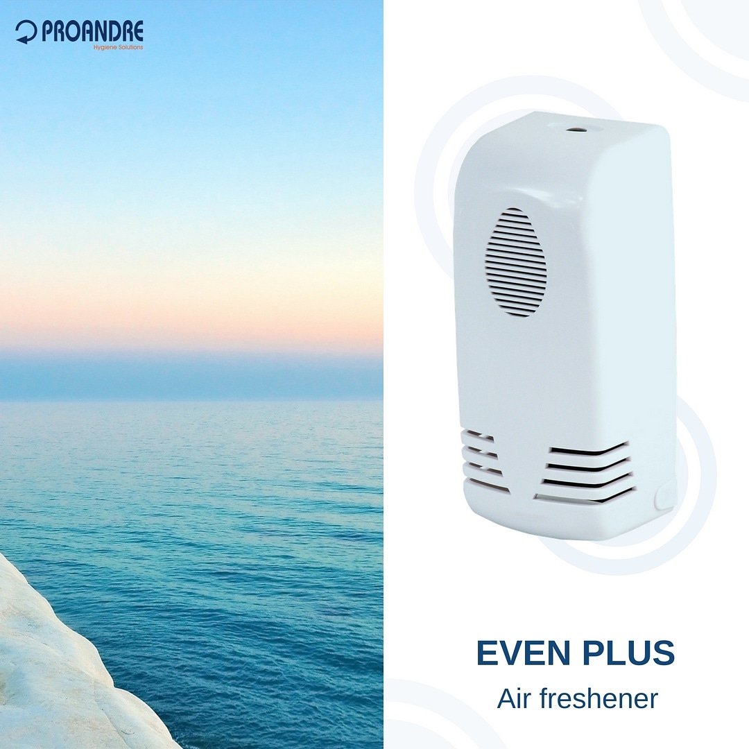 proandrehygiene's tweet photo. What does your summer smell like? ☀️🍃

Try our Even Plus Air Freshener to give your business a nice fragrance that inspires. 🍃🌿

Find it on Amazon! (link in bio) ☝️ https://t.co/0KOyBPJc8W