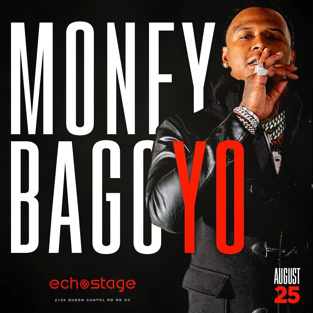 __AIDOGE__'s tweet photo. JUST IN 🔥 MoneyBaggYo LIVE IN CONCERT AT ECHOSTAGE AUGUST 25th Save the DATE #RETWEET AND PULL TF UP 🔥🔥🔥🔥🔥🔥 DM me now for tickets #MoneyBaggYoDc https://t.co/l1SYkoDTWZ