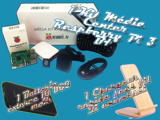 SOSOrdinet's tweet image. 🥳#SOSOrdinet 🍾Chose promis, chose due : ouverture des festivités SOSOrdiennes avec le #concours #SOS20ans du 20 Juillet au 20 Septembre 2018🍾 Pour participer RT ce billet + follow le compte de l&apos;association. #RaspberryPi #batterie #chargeur #Qi 🥳