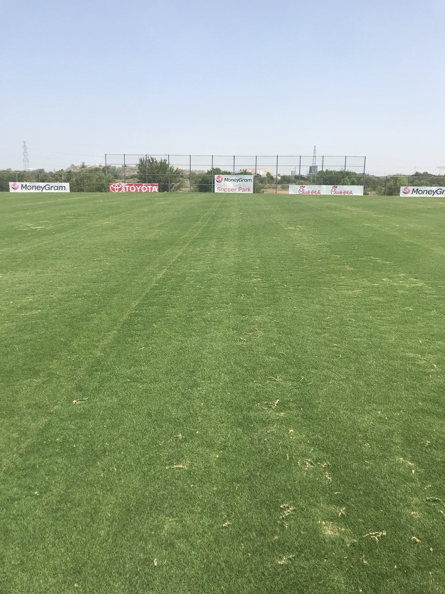 dustydaniel930's tweet photo. @mgspturfman and @BenjiiLouis have this grow in thing down. Thanks to @earthworksturf and @kirkacastner for the advice, service, and products to go from sprigs to this in 42 days. #renovateplus #mycoreplenish https://t.co/fHeZ03mX81