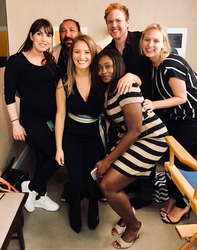 joshteddleton's tweet photo. @KatyTurNBC rocks it tonight on @LateNightSeth! Be sure to check her out! #imwithtur #LNSM #Unbelievable https://t.co/PstNCCcp7E