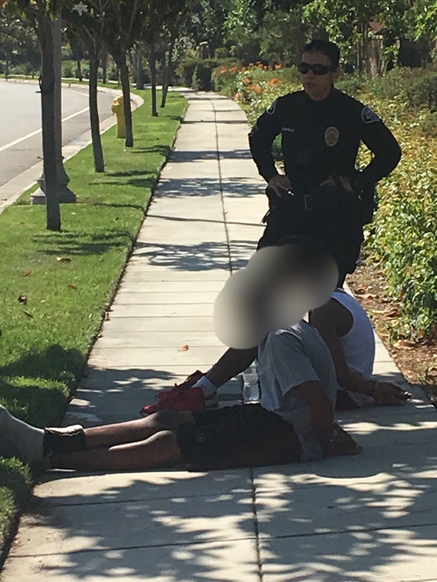 SBPD_CHIEF's tweet photo. An observant Upland resident saw several suspects burglarizing a house in the 1700 Block of Leggio &amp; called it in.  Quick responding officers located and arrested all the suspects! Big shout-out to the alert citizen who called it in!! #UplandPride #CommunityEngagementWorks https://t.co/bVHIIXARXm