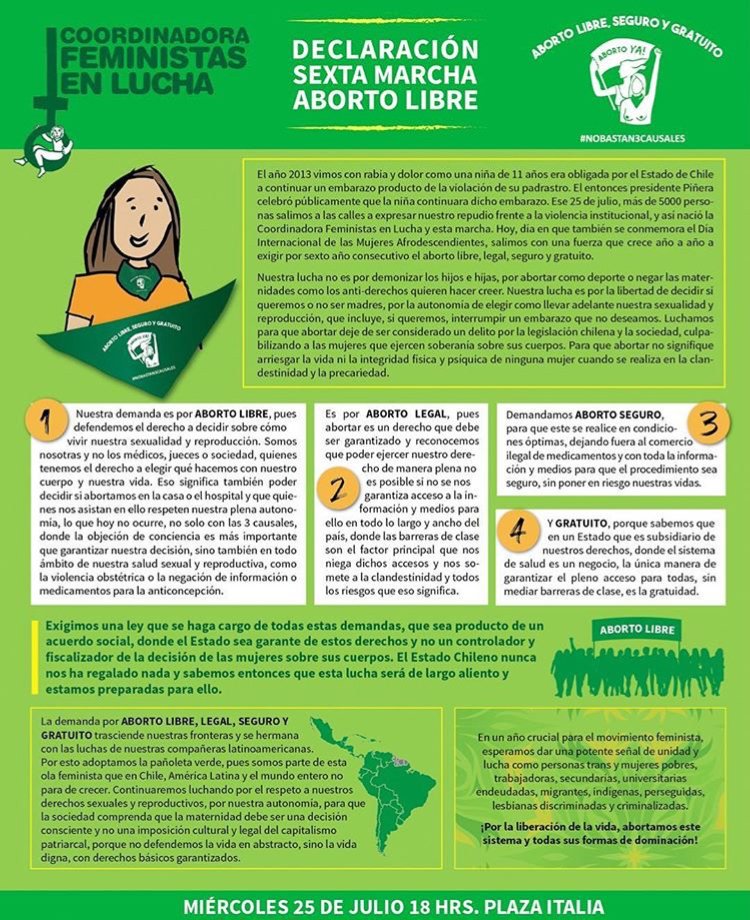 lafernaramirez's tweet photo. Nos vemos el miércoles! #AbortoLegalSeguroYGratuito https://t.co/lYThZKBy5M