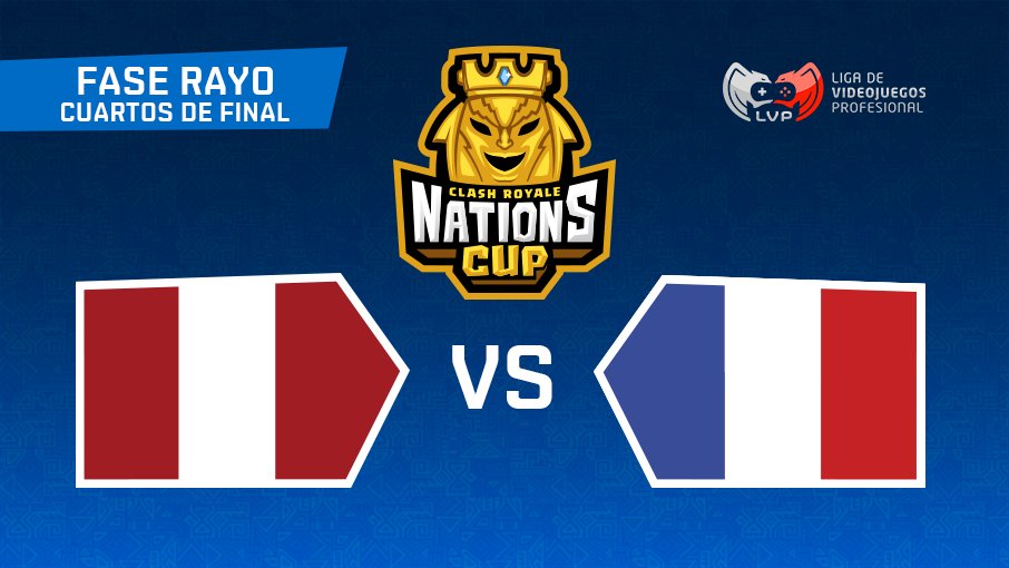 ¡PERÚ ESTÁ EN CUARTOS DE FINAL! 🇵🇪🏆

La <a href="/SeleccionPE/">Selección Perú CR</a>  se enfrenta a <a href="/EDF_CR/">Équipe de France CR</a>  por los cuartos de final de la @CRNationsCupES . Los chicos están haciendo HISTORIA, y una victoria los llevaría a la fase presencial en Tenerife. 📢crnationscup.com/es/match/126#C…