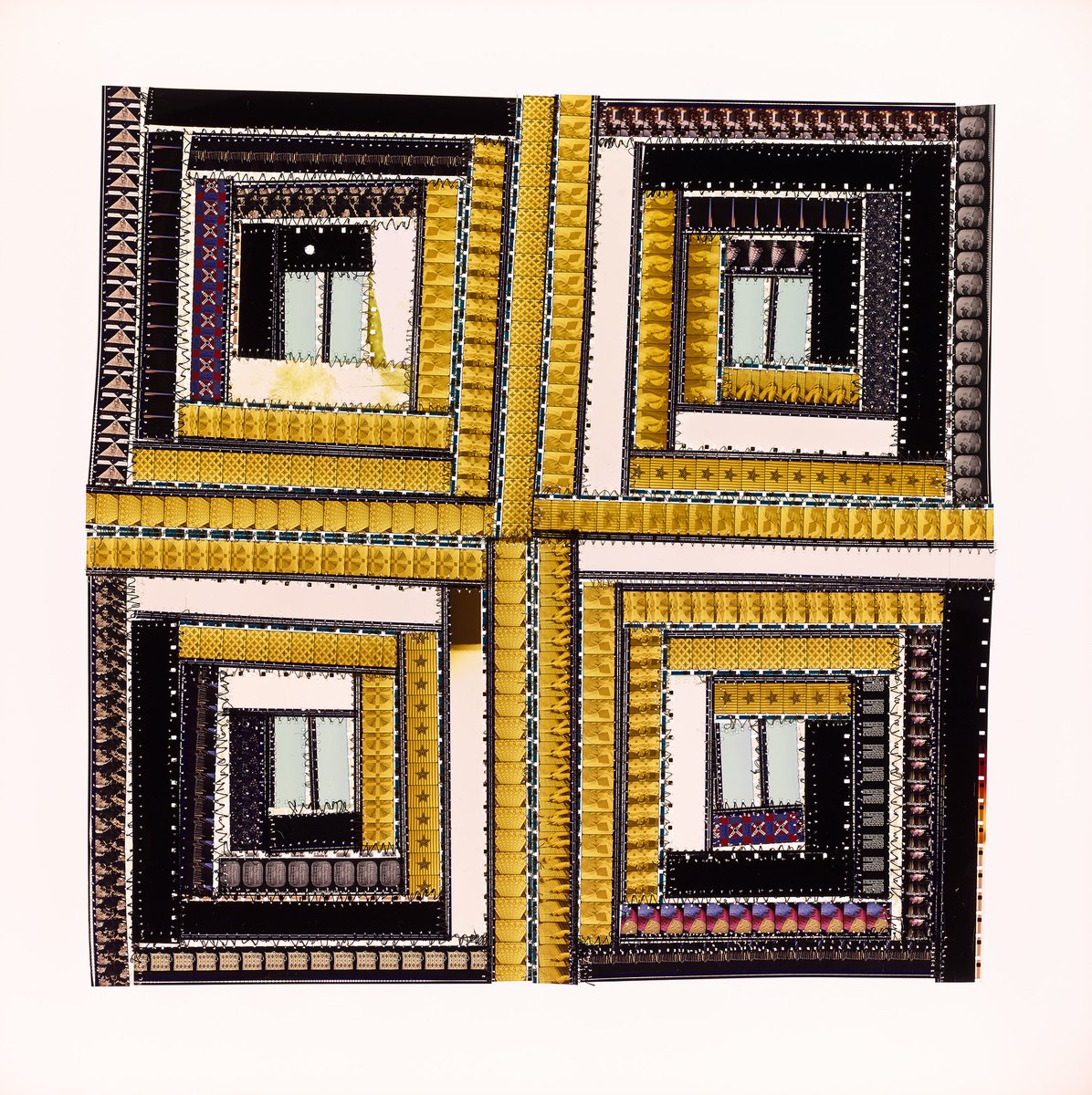 Shoshana_Wayne's tweet photo. Throwback Thursday - “New Yellow”, 2014 by Sabrina Gschwandtner. See more on our website and on @artsy #film #quilt #textiles #contemporaryart #art #sabrinagschwandtner #shoshanawayne #artsy https://t.co/G7Kfgh2ynp