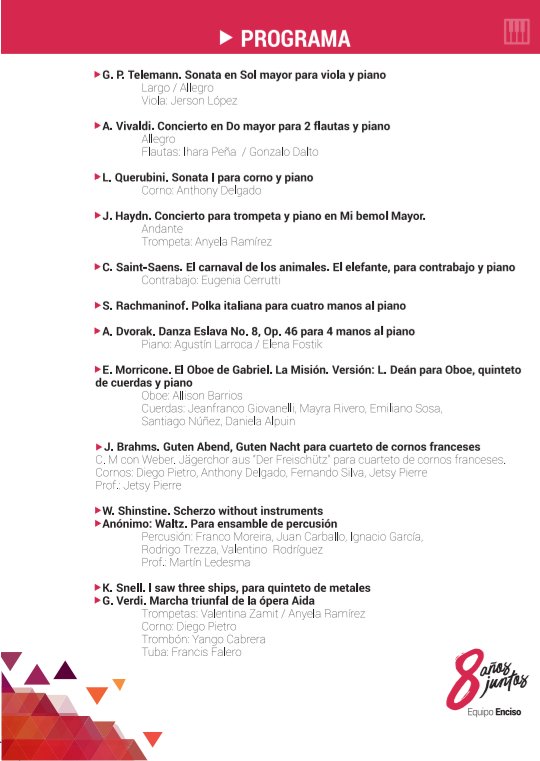 JuvenilFlorida's tweet photo. Concierto de Música de Cámara. Teatro 25 de agosto, Florida, Uruguay. Niños y Jóvenes del Sistema Nacional de Orquestas de Uruguay. Sábado 21, 20 hs. Entrada Libre. https://t.co/yJQElVSgwU