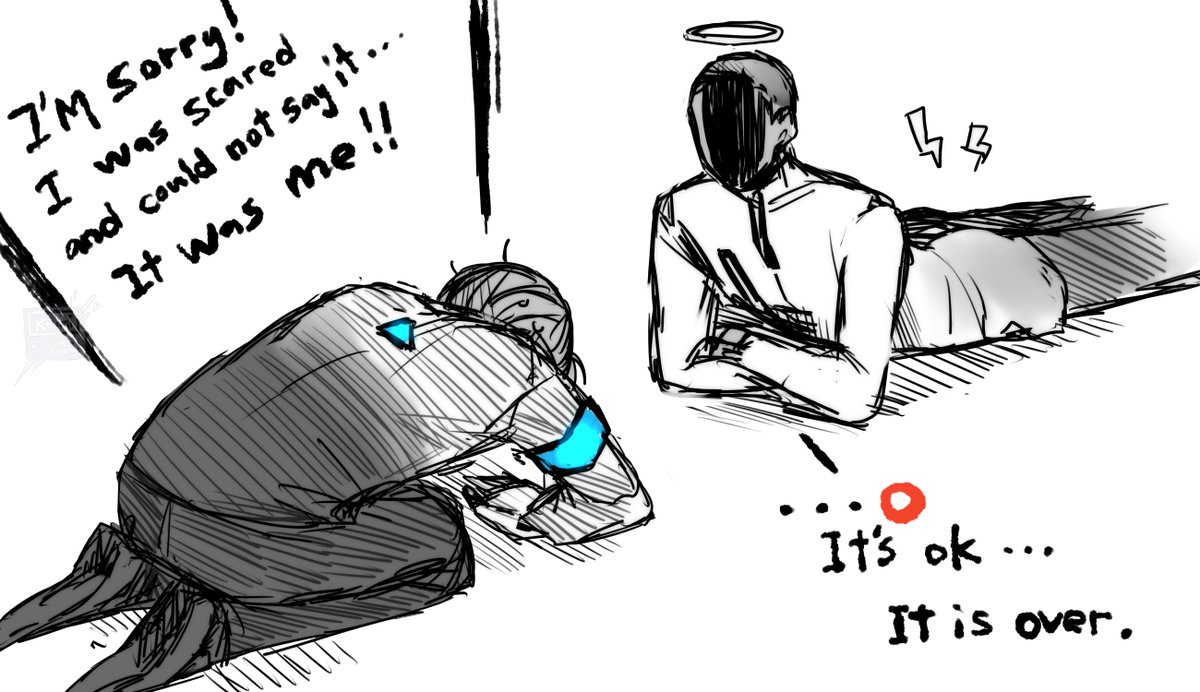 #DetroitBecomeHuman 
#Markus #Simon                   #Connor
Just too angry(smile 