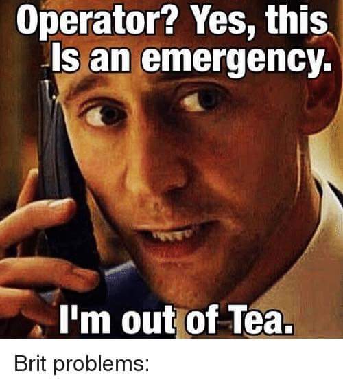 ElyseAshton1's tweet photo. Nightmare scenario #OutOfTea #Tea https://t.co/asyAqLVx9V