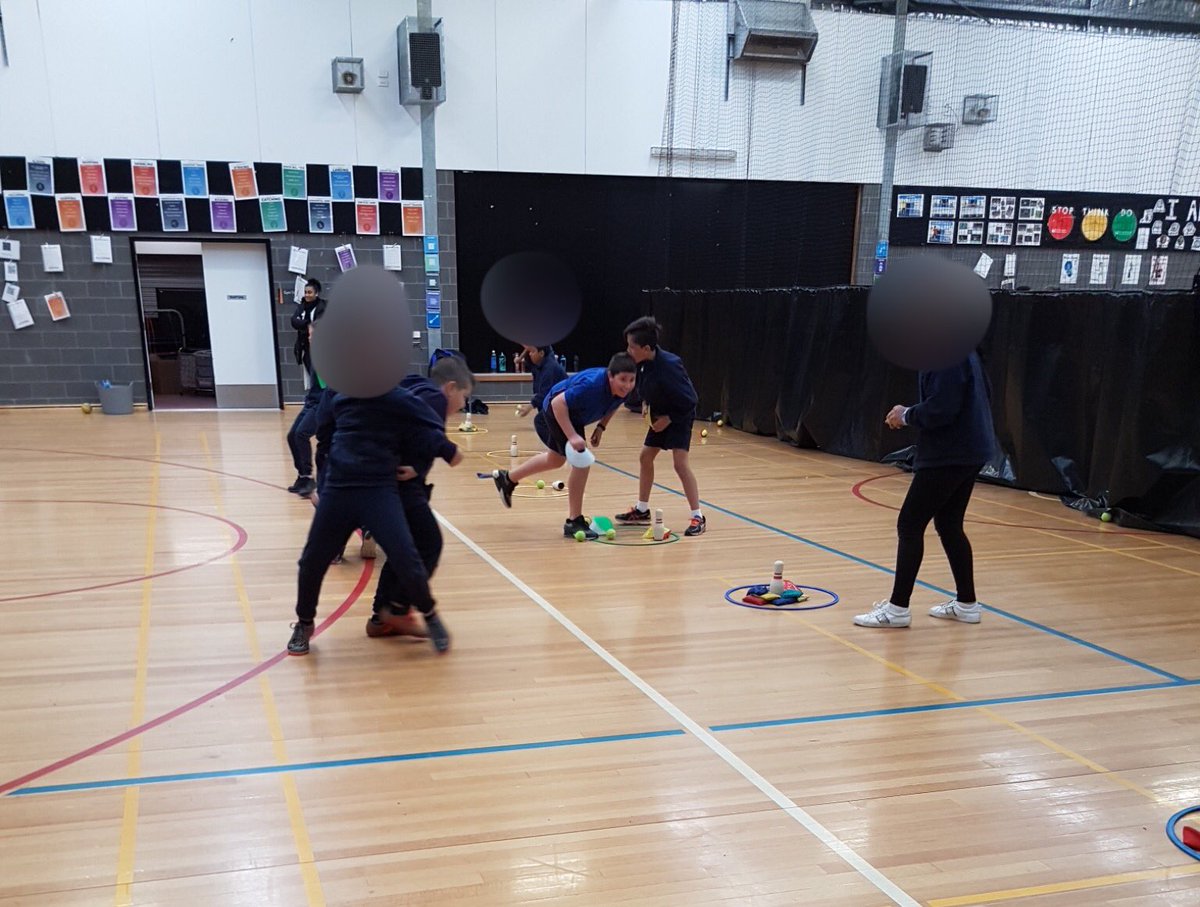 Ms_Abbas_'s tweet photo. Year 5’s revisiting PE classroom expectations and procedures. Followed with games promoting teamwork and team building skills. @AitkenCreekPS https://t.co/zJnpW1iVG7