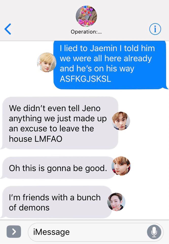 jaemin is freaking out