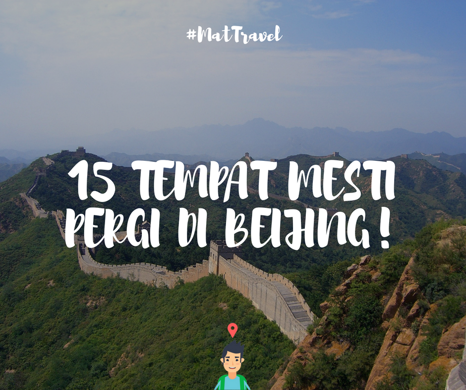 mattravelmy's tweet photo. 15 TEMPAT MESTI PERGI DI BEIJING! ✈🇨🇳

Untuk mereka yang ada plan nak ke Beijing dalam masa terdekat, ni Mat belanja tempat untuk dimasukkan dalam itinerari korang.

🤙 Great Wall of China
🤙 Tian An Men Square
🤙 Forbidden City

#MatTravelThreads #MatTravel #Beijing https://t.co/Ov1upjkINN