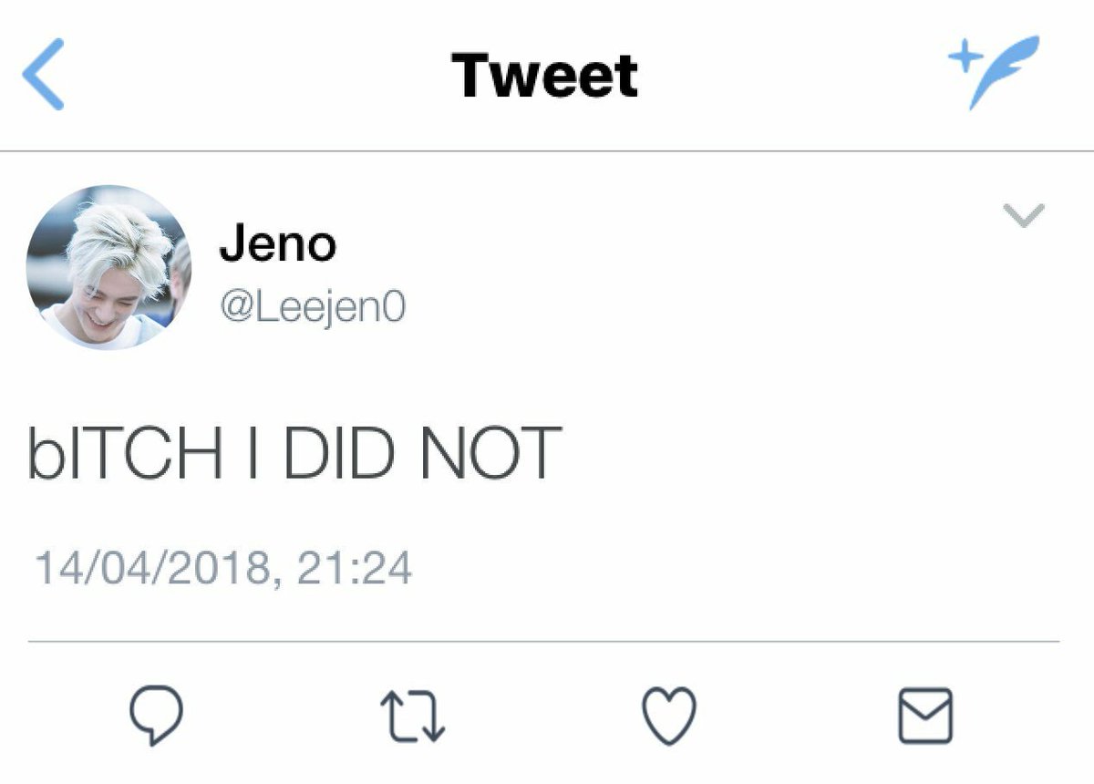 jeno gets called out on twitter; jaemin responds