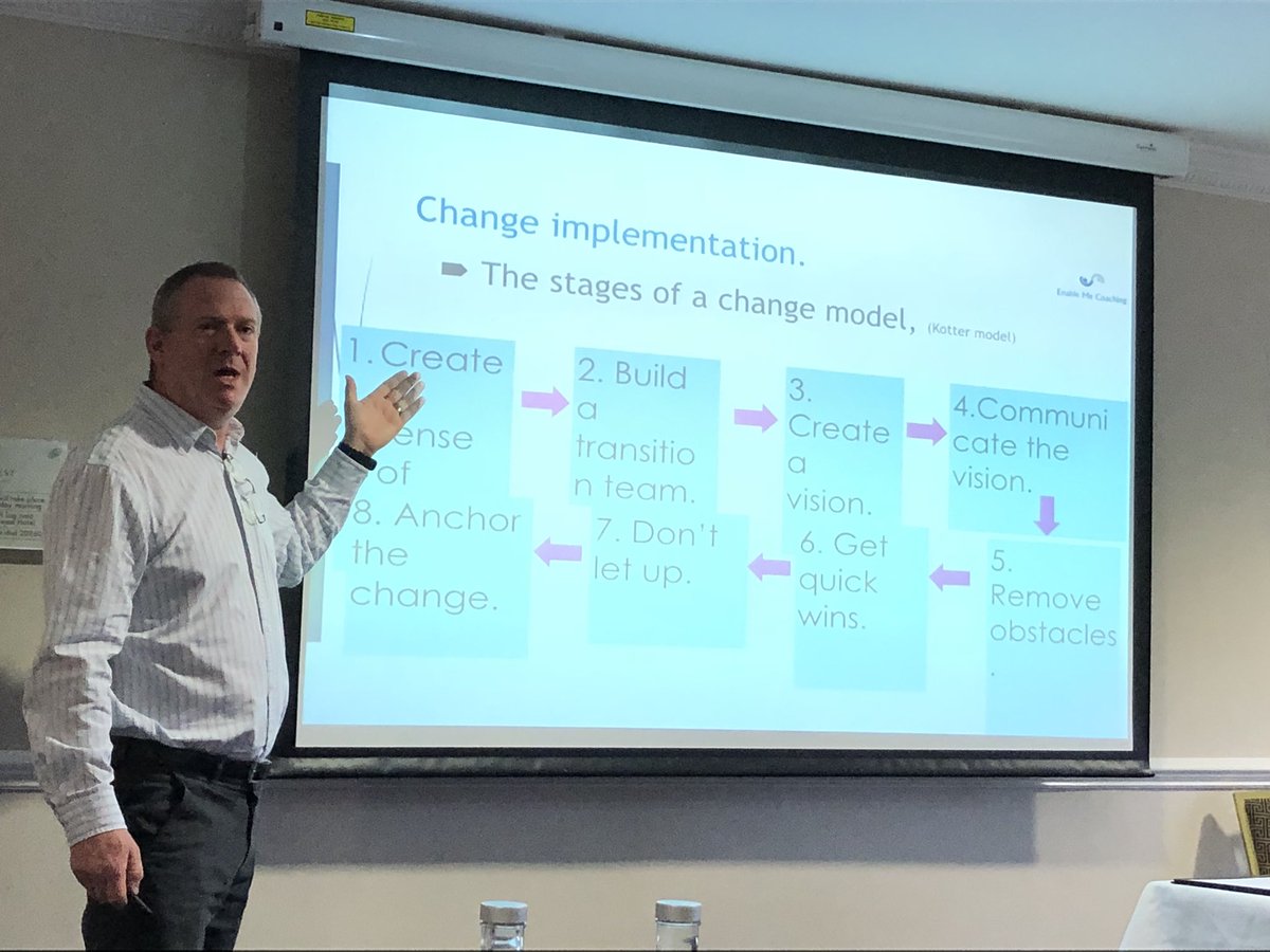 NetworkingJean's tweet photo. Ted Walsh of Enable Me Coaching talks Change Management during our @SDublinChamber #edslot https://t.co/4h6ZDWaiN9