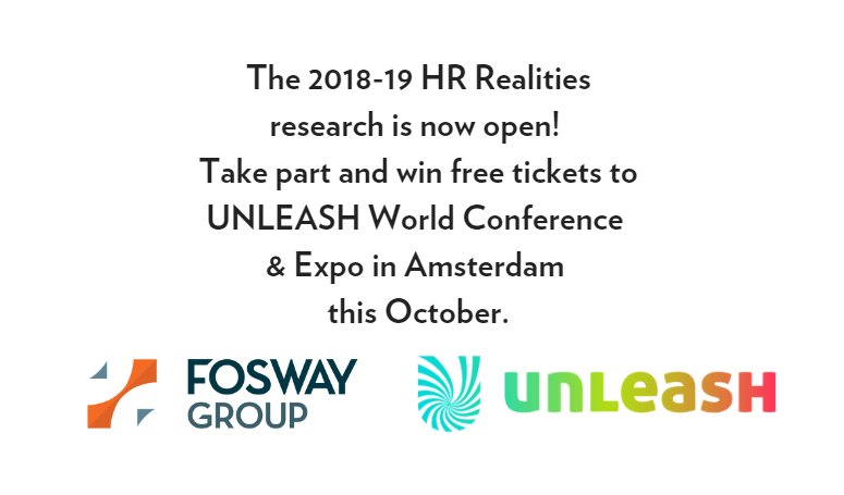 RT <a href="/fosway/">fosway</a>: What’s really happening in #HR today &amp; is it ready for the #FutureofWork? Tell us your thoughts &amp; join us <a href="/UNLEASHgroup/">UNLEASH</a> World Conference &amp; Expo in Amsterdam ow.ly/8si730l28eP #UNLEASH18  #FutureofHR #SmarterHR #HCM

Please participate!