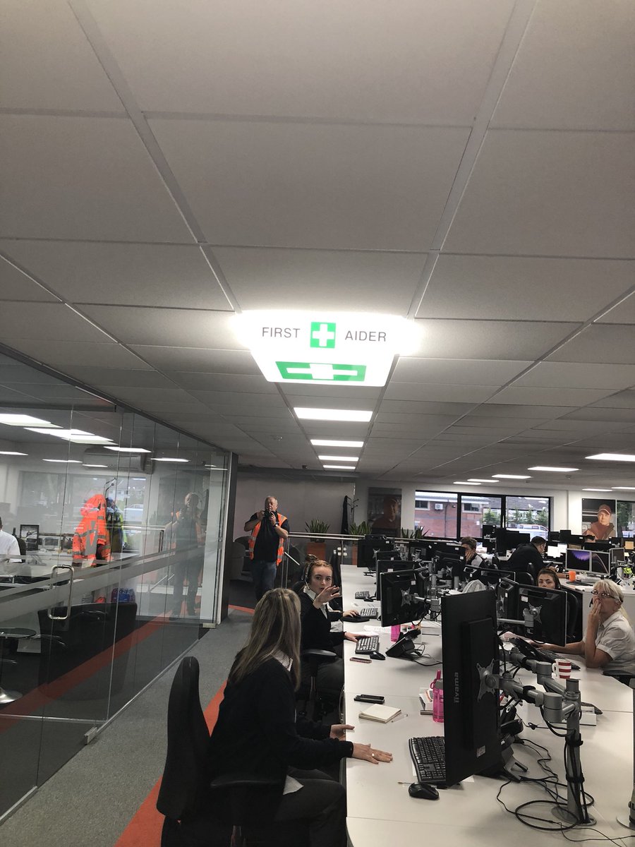 ModulGrid's tweet image. Within a busy office environment it can be difficult to know who the first aider is, where the definition is, where the fire exit is etc!! Don’t worry, Modular Grid Signs have this covered!! modulargridsigns.com