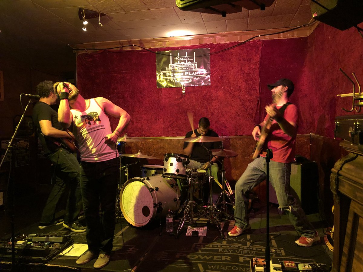 Ignition89's tweet image. Watching “Band of Outcasts” tear it up on stage at Franks Power Plant!!! Great energetic band🤘🤘🤘#milwaukeemusic #mkemusic #localmusic #livemusic @BreakinNEnterin @localfirstmke